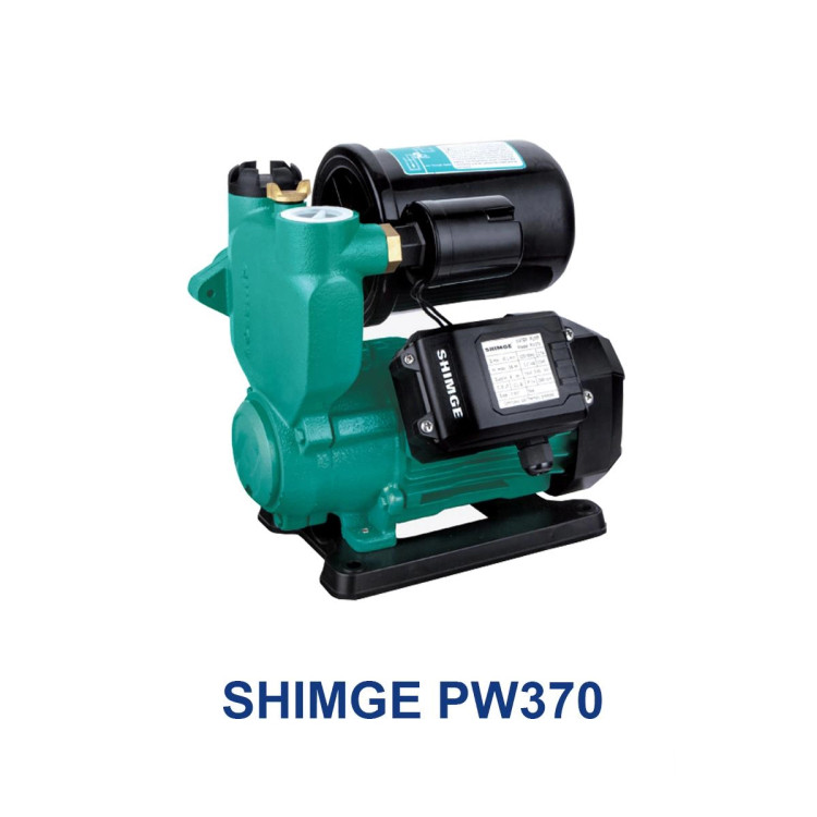 پمپ آب نیم اسب اتوماتیک خودمکش شیمجه مدل SHIMGE PW370